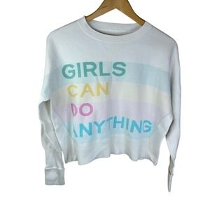 Zadig & Voltaire Girls Can Do Anything‎ Sweatshirt Nell Co Size XS Streetwear